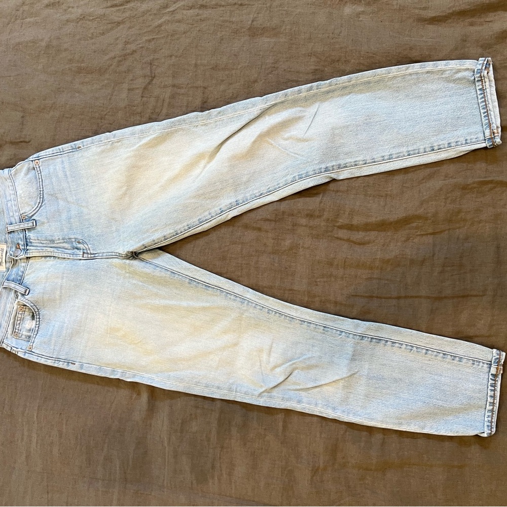 Madewell perfect summer Jean Women's Straight Leg Jeans - Light Blue